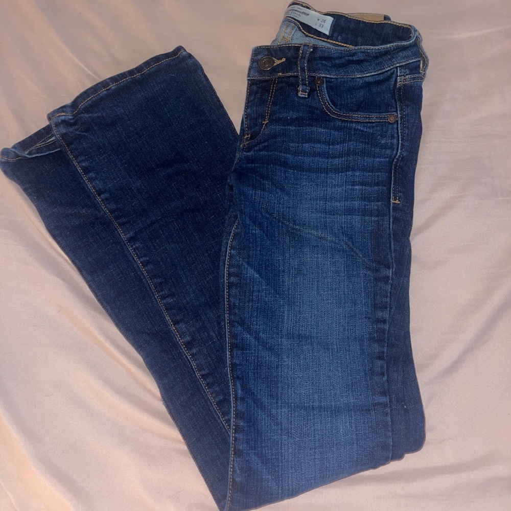 Abercrombie & Fitch Low Rise Bootcut Jean